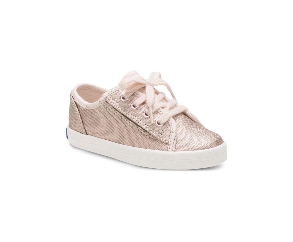 Basket Keds Enfant Rose Doré - Kickstart Jr. - 087-JRHDWF